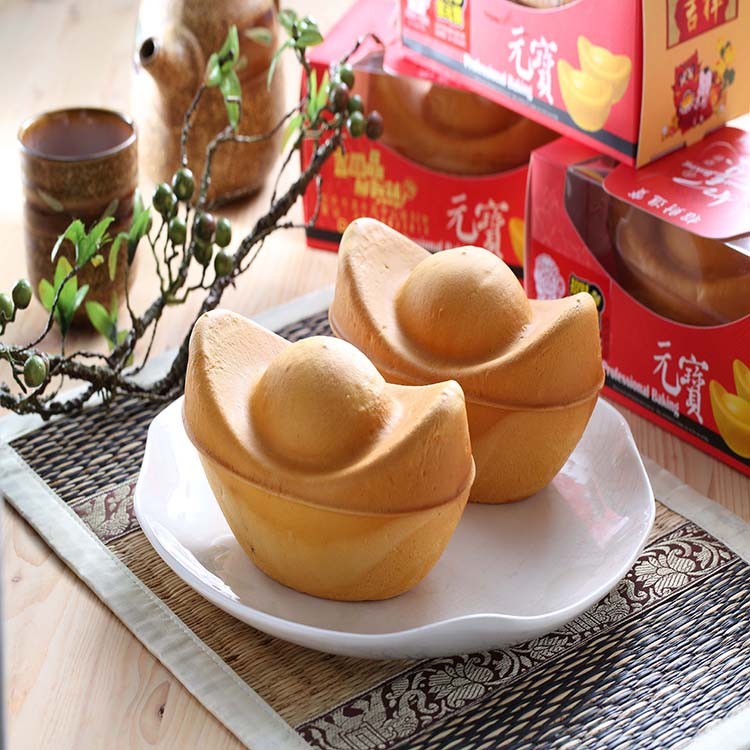 獨家限定大招財金元寶麵包