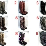 風行日本~台灣製造~女長雨靴~冬天可當馬靴保暖喔! 6雙以上寄同一地址免運喔~共11色