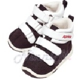 APRICA --- Baby Shoes醫學機能鞋La sock學步鞋(STEP2第二階段)款式一 巧克力色(咖啡色) 剩下13.5號以下