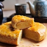 酥皮綠豆(奶蛋素) 2入試吃包綿綿的綠豆餡配上香酥的餅皮 特價：$40