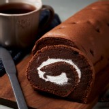 日式純黑巧克力蛋糕捲