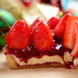 草莓之丘乳酪甜點塔-6吋