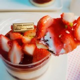 草莓甜心罐子蛋糕