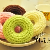 ˙蜜茶無糖˙貓草甜甜圈-綜合四入 【隨機四色】