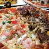 豪華海陸雙拼 九吋純手工披薩