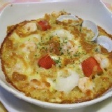 茄汁海鮮焗飯