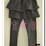 舒適好搭的 假二件裙棉褲