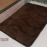 珊瑚絨吸水記憶地墊- 深咖啡 40x60cm 特價：$195