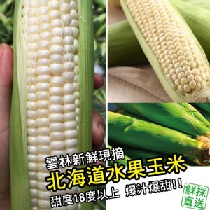 牛奶水果玉米3台斤裝(約6-9支)