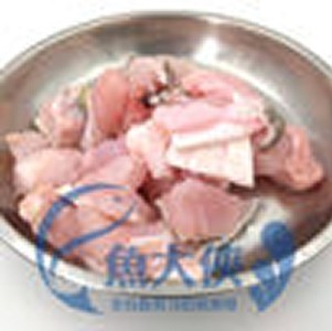 B1【魚大俠】FH190台灣帶皮鱷魚肉(600g/包)