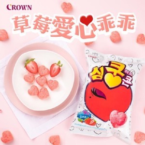 Crown夢幻草莓愛心乖乖