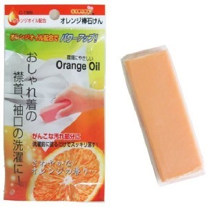 日本製天然橘子油去污皂