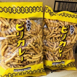 日本京都天狗製菓咖哩仙貝條大包裝180g