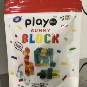 積木樂高軟糖/64g