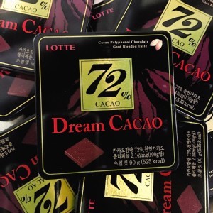 韓國夢幻72%黑巧克力