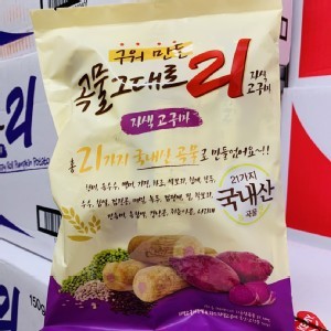韓國健康營養21穀物棒 紫薯 180g