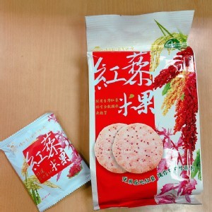 台灣紅藜米果90克