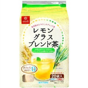 日本 HAKUBAKU 檸檬草麥茶 20袋入 可冷沖熱泡