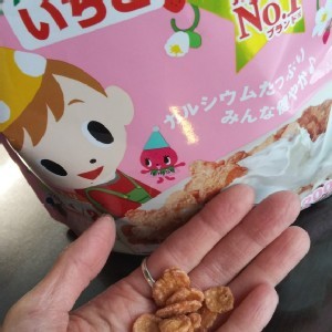 [季節限定] 玉米片 草莓蛋糕口味：190g