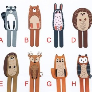 北歐動物磁性冰箱貼掛鉤 一套2個