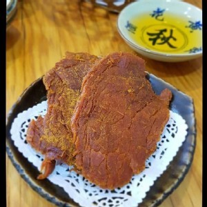 復興肉酥-50年老舖-高粱酒豬肉干150g