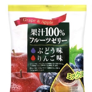 日本Amehama 綜合鮮果凍 葡萄&蘋果