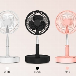 USB折疊伸縮8吋風扇 顏色隨機