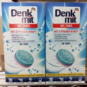 德國 Denkmit 馬桶清潔發泡錠 16錠