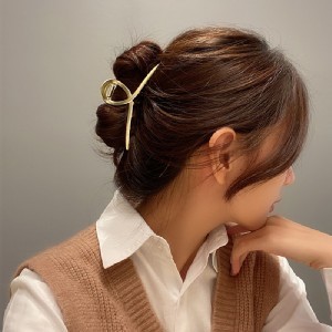 韓國ins爆紅氣質金屬鯊魚抓夾