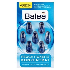 德國正品Balea 精華素膠囊藍色7粒裝三卡一組