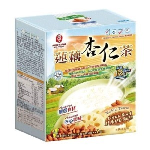 MIT 京工 蓮藕杏仁茶-減糖-30g X 3包X 2盒