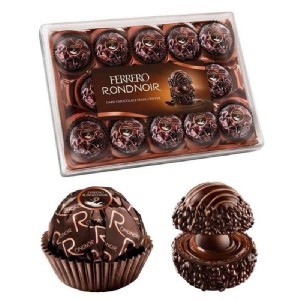 義大利FERRERO RONDNOIR頂級黑金莎禮盒14粒裝