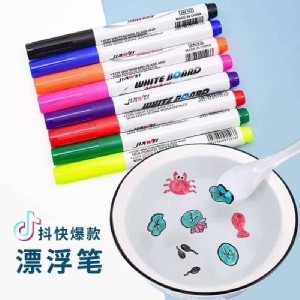 超神奇水中漂浮筆一組12只