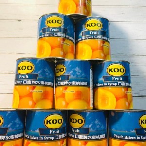 KOO水蜜桃罐頭
