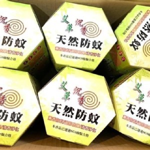 御用艾草沈香-天然防蚊淨化蚊香30片入