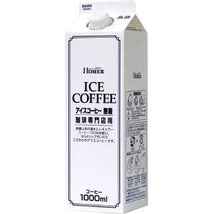 日本HOMER冰咖啡1000ml