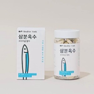 韓國🇰🇷Mealite Cook 三食三餐💪小銀魚高湯錠/ 3g X 50