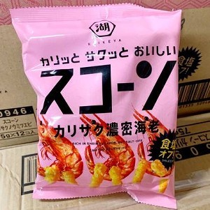 日本🇯🇵湖池屋玉米條-濃厚蝦風味/75g