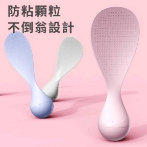🛒獨特不倒翁防黏飯勺