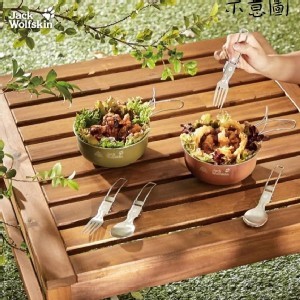 飛狼 居遊不鏽鋼玩色個人野營組（山綠）