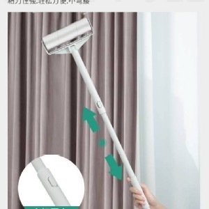 🏠好乾淨加厚長柄黏塵滾輪💖1柄1捲紙