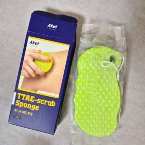 韓國進口🇰🇷AKEI 爆屑角質橡皮擦搓澡海綿