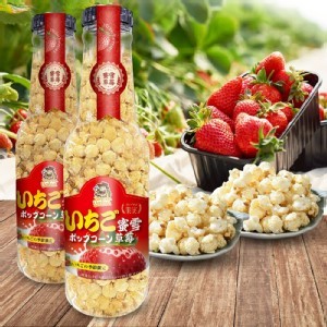 大頭叔叔🍓巨大蜜雪草莓爆米花 700g/罐
