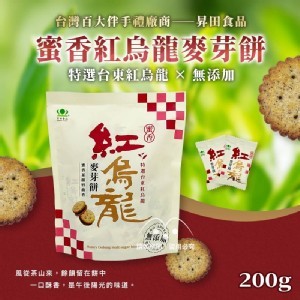 蜜香紅烏龍麥芽餅 200g