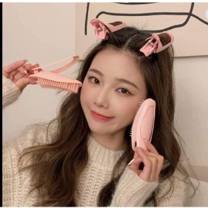 瀏海蓬鬆梳子夾 一組3入