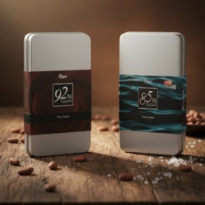 韓國🇰🇷ROYAL 皇家 高濃度黑巧克力鐵盒系列2款/110g