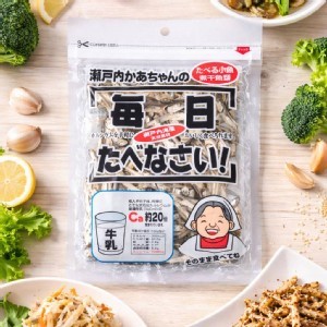 [日本🇯🇵OKABE 瀨戶內海 媽媽的即食小魚乾/50g]