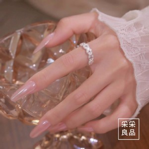 銀銅錢開口戒指♥️國際標準925銀材質