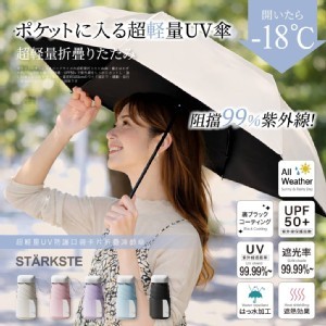 STÄRKSTE® 超輕量UV防護口袋卡片折疊凍齡傘