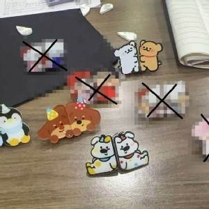 🏠可愛動物可裝窗簾防透光隱私磁吸扣3對